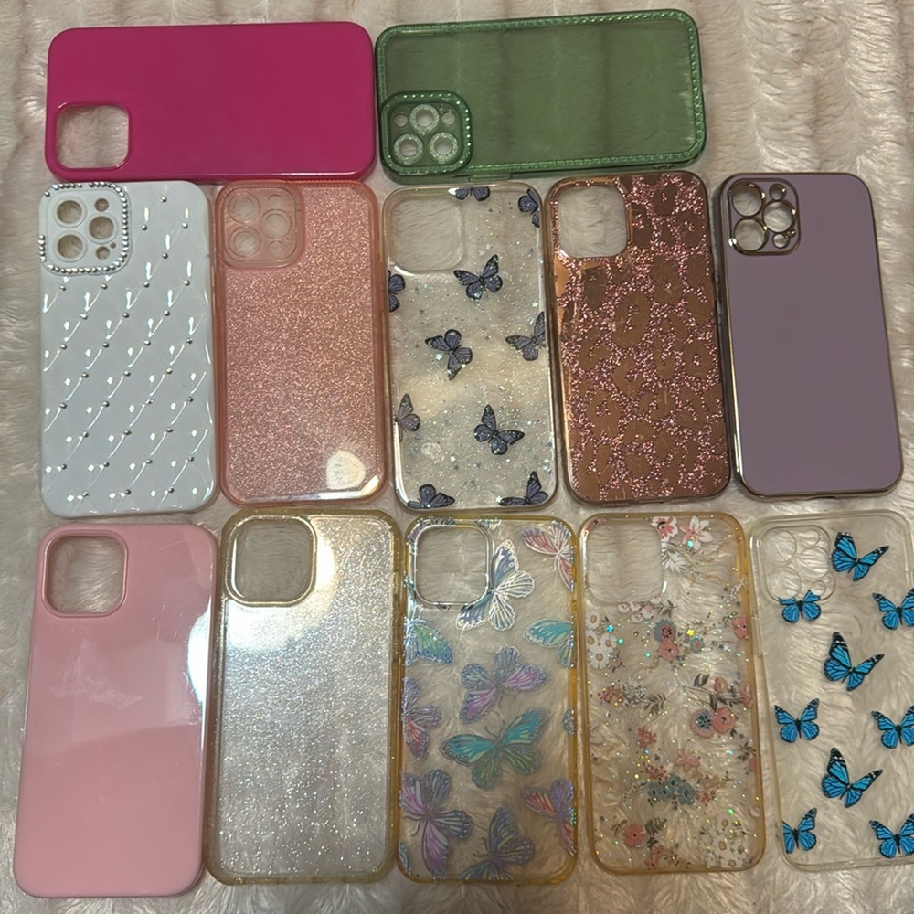 iphone 12/13 pro max phone case bundle